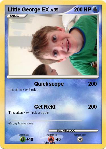 Pokemon Little George EX