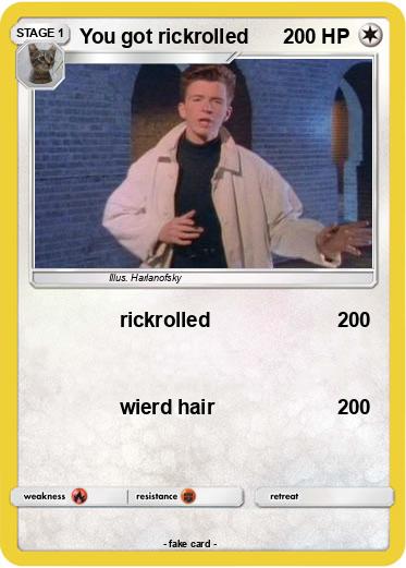 Pokemon You got rickrolled