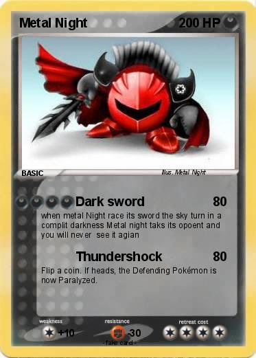 Pokemon Metal Night