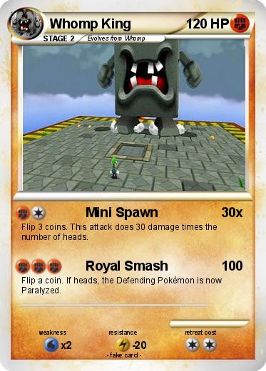 Pokemon Whomp King