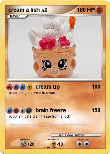 Pokemon cream a lish