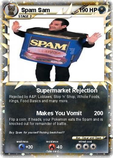 Pokemon Spam Sam