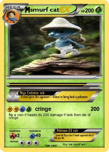 Pokemon smurf cat
