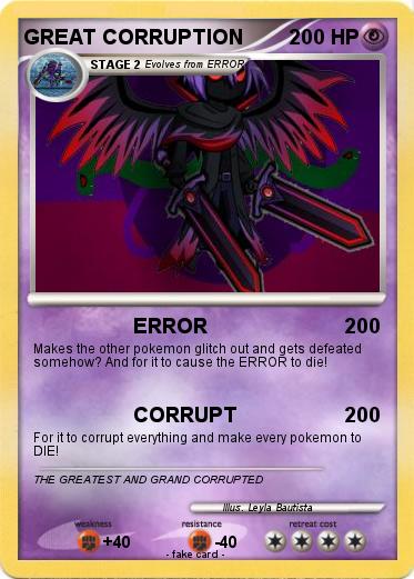 Pokemon GREAT CORRUPTION