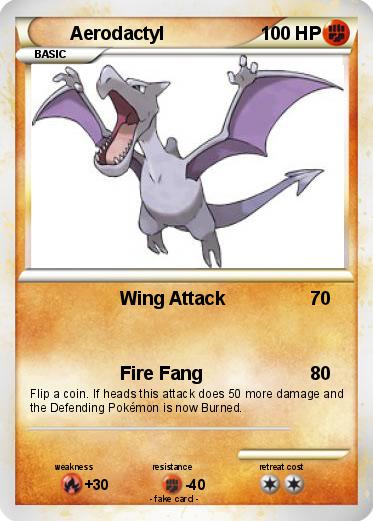 Pokemon Aerodactyl
