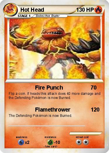Pokemon Hot Head