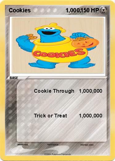 Pokemon Cookies                      1,000,