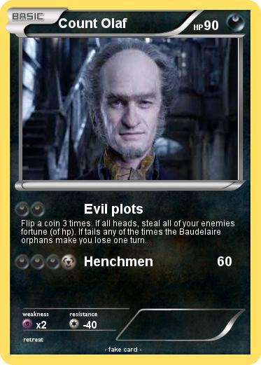 Pokemon Count Olaf
