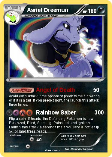 Pokemon Asriel Dreemurr