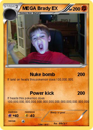 Pokemon MEGA Brady EX