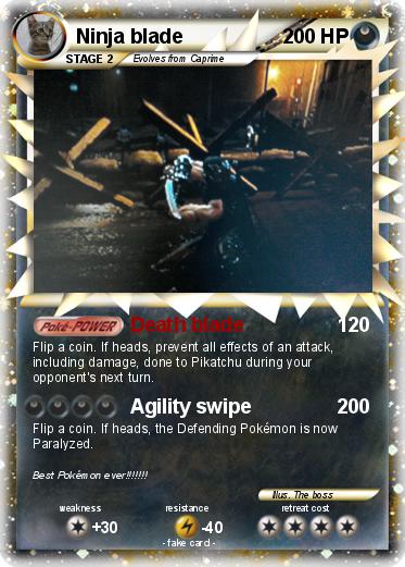 Pokemon Ninja blade