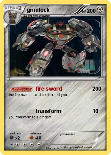 Pokemon grimlock