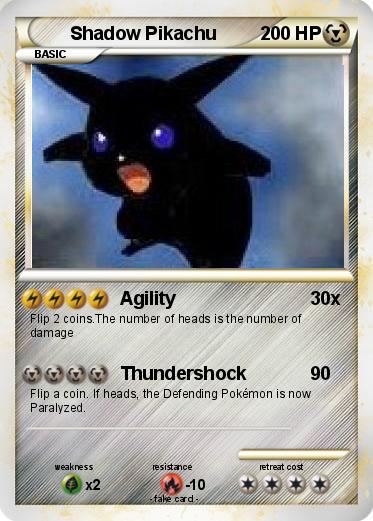 Pokemon Shadow Pikachu