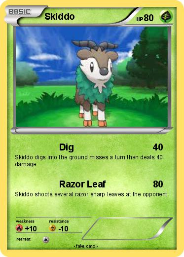 Pokemon Skiddo