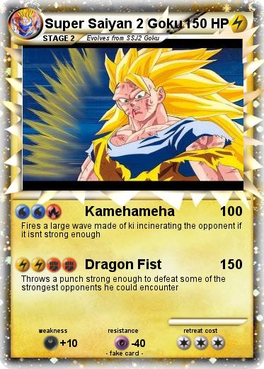 Pokemon Super Saiyan 2 Goku