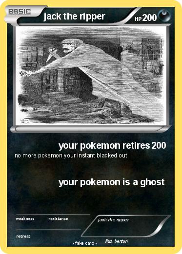 Pokemon jack the ripper