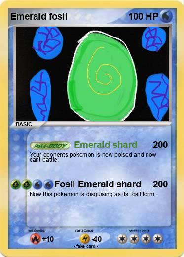 Pokemon Emerald fosil