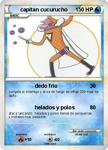 Pokemon capitan cucurucho