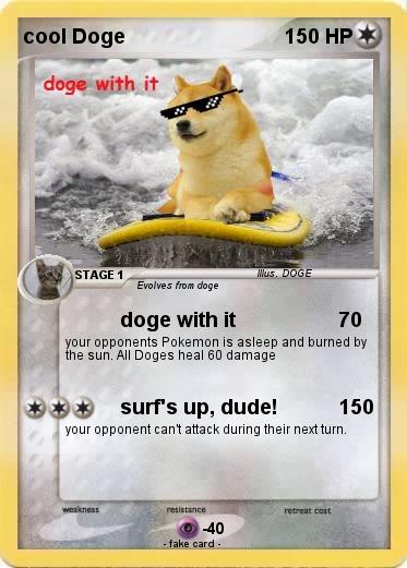 Pokemon cool Doge