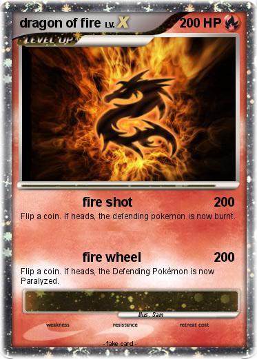 Pokemon dragon of fire