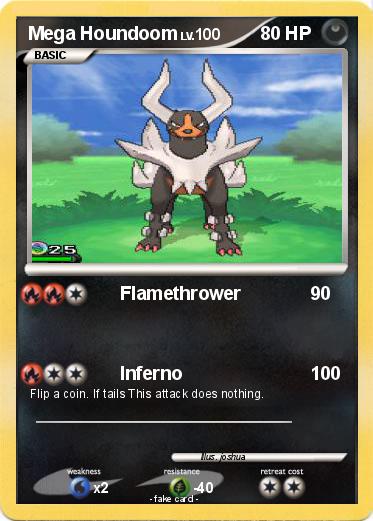 Pokemon Mega Houndoom