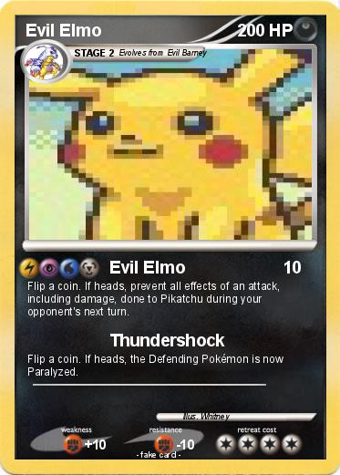 Pokemon Evil Elmo