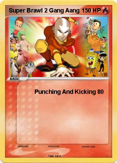 Pokemon Super Brawl 2 Gang Aang