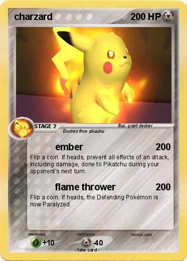 Pokemon charzard