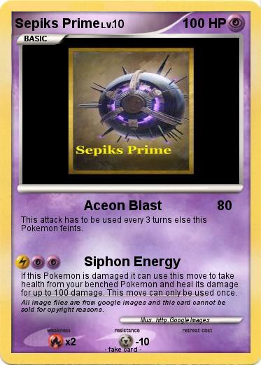 Pokemon Sepiks Prime