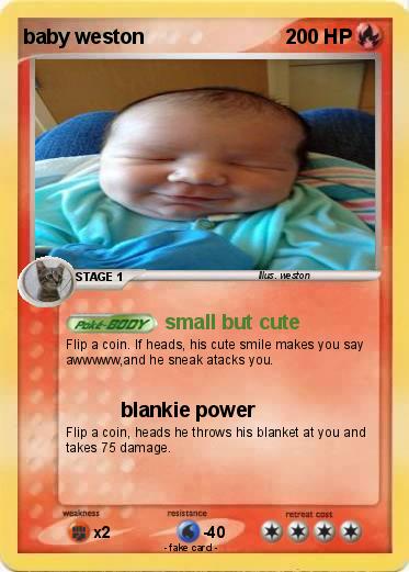 Pokemon baby weston