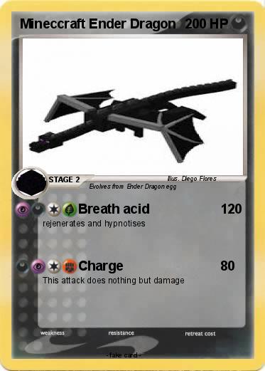 Pokemon Mineccraft Ender Dragon