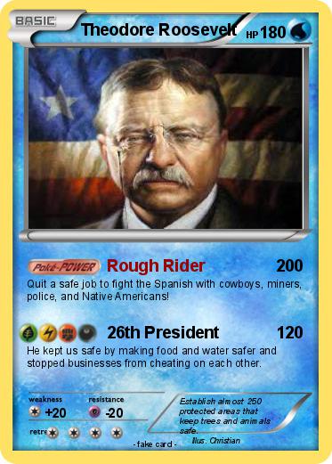 Pokemon Theodore Roosevelt