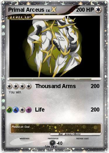 Pokemon Primal Arceus