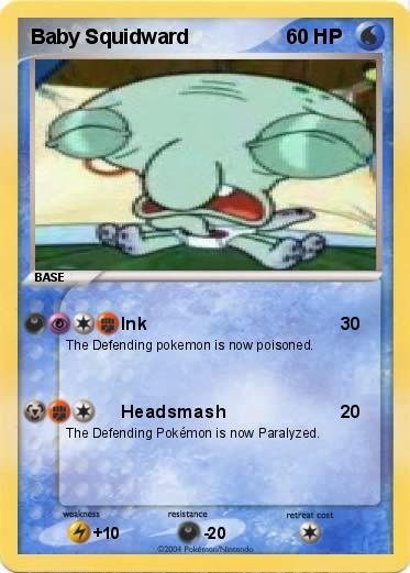 Pokemon Baby Squidward