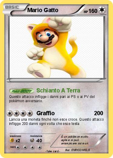 Pokemon Mario Gatto