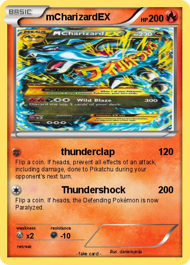 Pokemon mCharizardEX