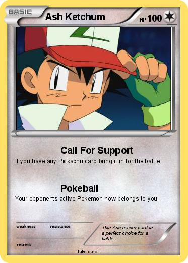 Pokemon Ash Ketchum