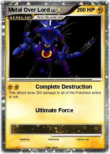 Pokemon Metal Over Lord
