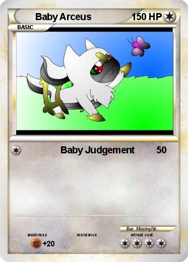 Pokemon Baby Arceus