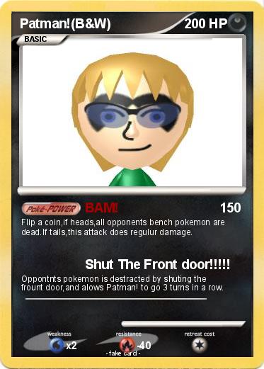 Pokemon Patman!(B&W)