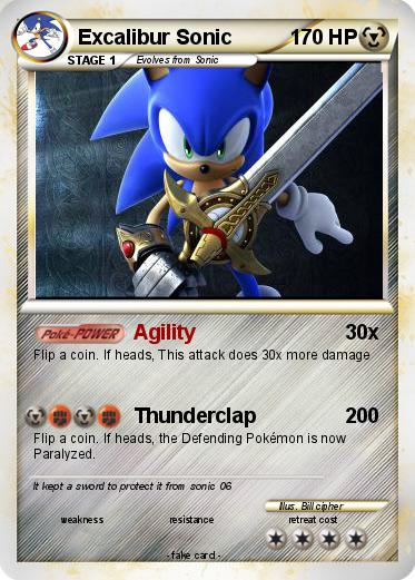 Pokemon Excalibur Sonic