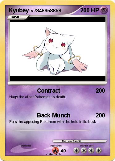 Pokemon Kyubey