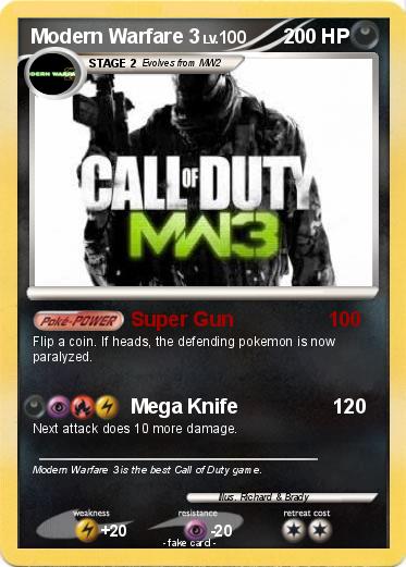 Pokemon Modern Warfare 3