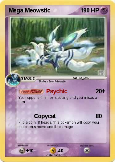 Pokemon Mega Meowstic
