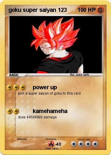Pokemon goku super saiyan 123