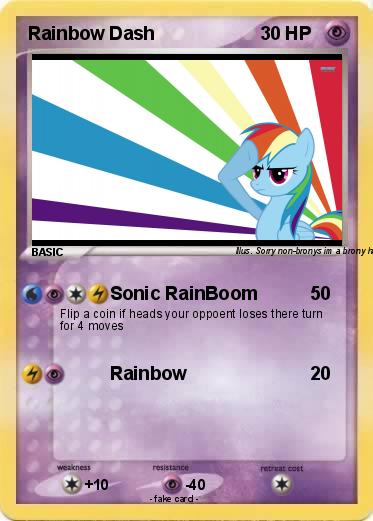 Pokemon Rainbow Dash