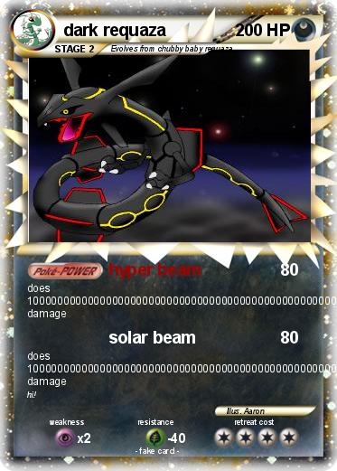 Pokemon dark requaza