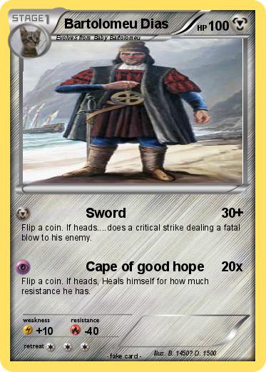 Pokemon Bartolomeu Dias