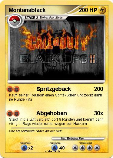 Pokemon Montanablack