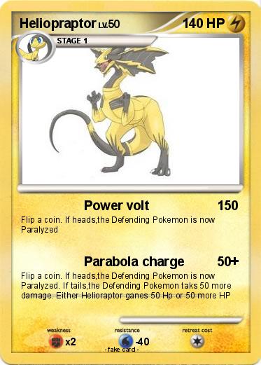 Pokemon Heliopraptor